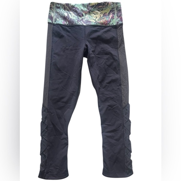 Lululemon Var-City Crop Legging Navy Blue Size 4 - Picture 8 of 15